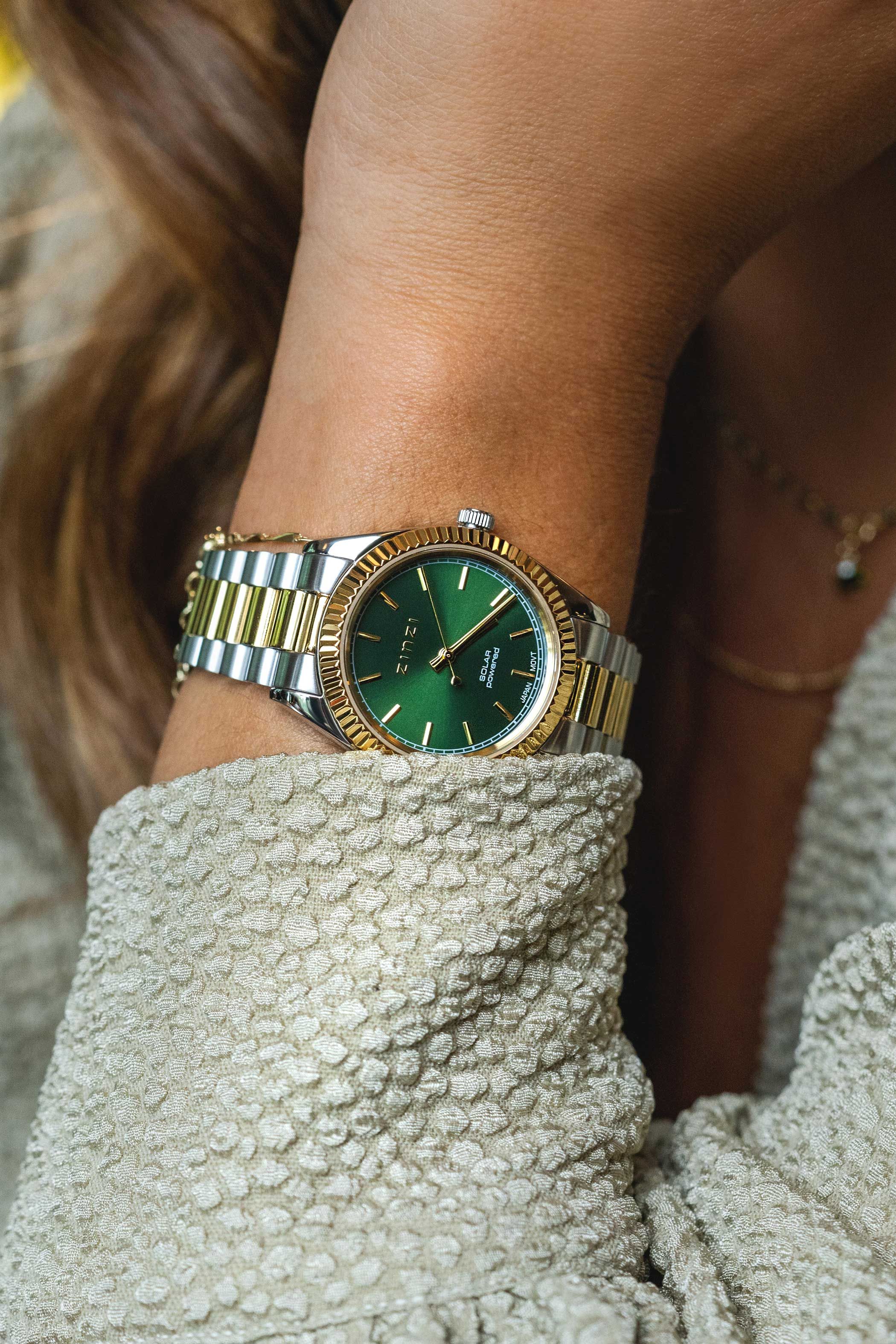 Zinzi horloge best sale groene wijzerplaat