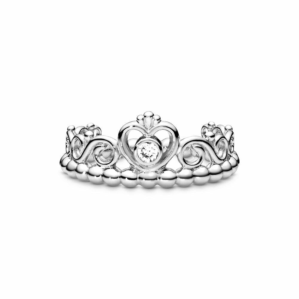 Crown ring 2025 pandora silver