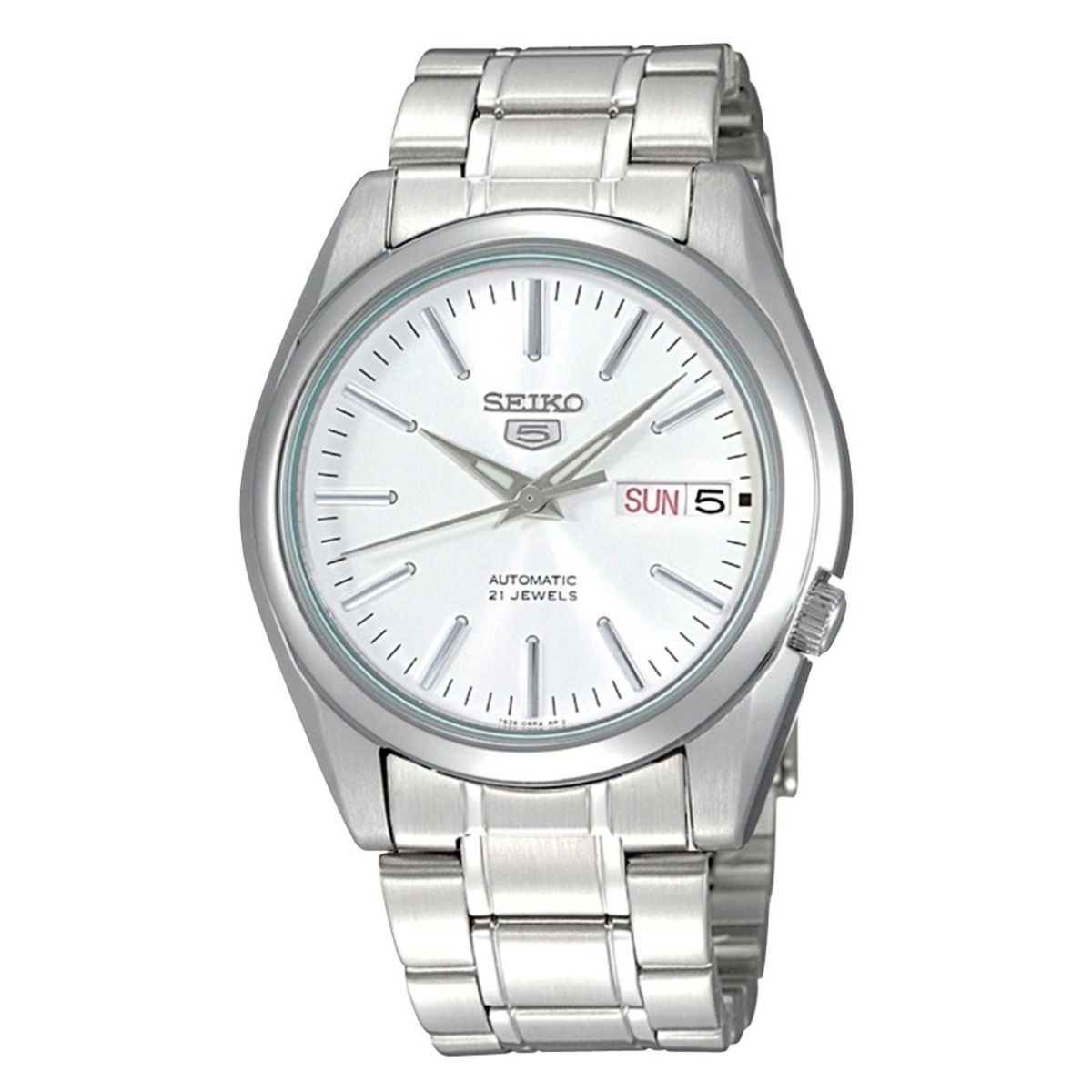 Seiko best sale witte wijzerplaat