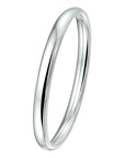 Zilver Wit Bangle Dop 7 mm Ovale Buis 1001346