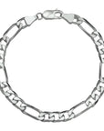 Zilver Wit Figaro 6,0 mm 1001954