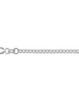 Zilver Wit Collier Gourmette 2,6 mm 1002169