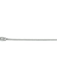 Zilveren collier gourmette 4-zijdes geslepen 1,0 mm - 1018771