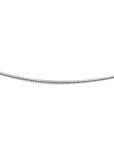 zilver gerhodineerd collier omega rond 1,4 mm 1300651