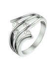 Gerhodineerd Zilver Ring Met Zirkonia 1311326