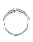 Zilveren ring met zirkonia - 1322115