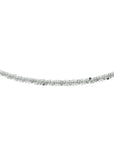 zilver gerhodineerd collier 3,0 mm 45 cm 1321801