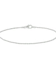 Zilver Gerhodineerd Armband Fantasie 1,4 mm 1324511