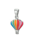 zilver gerhodineerd hanger luchtballon 1325890