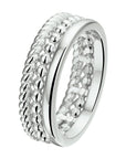 Gerhodineerd Zilver Ring 1328485