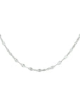 zilver gerhodineerd collier 2,5 mm 40 + 4 cm 1330910