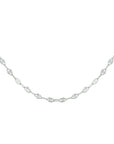 zilver gerhodineerd collier 2,5 mm 40 + 4 cm 1330914