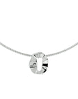 zilver gerhodineerd collier omega 42 + 3 cm 1332777