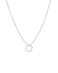 zilver gerhodineerd collier rond 40 - 42 - 44 cm 1333026