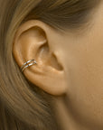 Zilver Gerhodineerd Earcuff 1333035