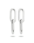 Zilver Gerhodineerd Oorhangers Paperclip 1333917