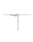 zilver gerhodineerd collier paard 36 + 3 cm 1334302