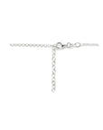 zilver gerhodineerd collier 3,7 mm 40 + 4 cm 1334374