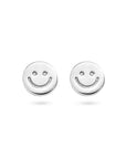 Zilver Gerhodineerd Oorknoppen Smiley 1334682