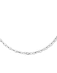 zilver gerhodineerd collier anker 4,0 mm 45 cm 1335660