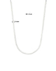 zilver gerhodineerd collier 3,0 mm 40 + 4 cm 1335686