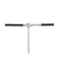 zilver gerhodineerd collier 3,0 mm 40 + 4 cm 1335744