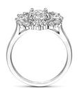 Gerhodineerd Zilver Ring Met Zirkonia 1339570