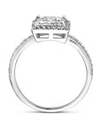 Zilver gerhodineerd Ring Zirkonia Zilver Gerhodineerd - 1340718