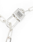 Buddha to Buddha Chainlink Lock Ketting 721 Zilver