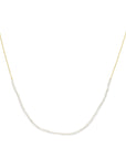 Zilver verguld (geel) collier parels 41 - 45 cm 3 micron - 2103765