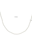 Zilver verguld (geel) collier parels 41 - 45 cm 3 micron - 2103766