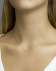 14K geelgoud collier rondje 1,0 mm 40 - 42 cm 4019032