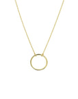 14K geelgoud collier rondje 40 - 42 - 44 cm 4020301