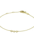 14K Geelgoud Armband Rondjes 17 - 18 - 19 Cm 4020746