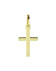 14K geelgoud hanger kruis 4020919