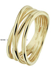 14K Geelgoud Ring 4020983