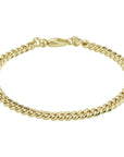 14K Geelgoud Armband Gourmette 4,5 Mm 18,5 Cm 4021164