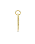 14K geelgoud graveerhanger rond 4023514