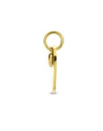 14K geelgoud graveerhanger hartje 4023647