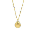 14K geelgoud collier schelp 40 - 42 - 44 cm 4023700