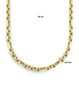 14K geelgoud collier anker 4,8 mm 45 cm 4023749