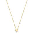 14K geelgoud collier hart 42 - 45 cm 4023879