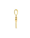 14K geelgoud hanger sleutel 4024441