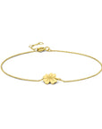 14K Geelgoud Armband Klaver 16,5 - 17,5 - 18,5 Cm 4024791