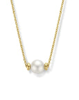 14K geelgoud collier parel 40 - 42 - 44 cm 4024811