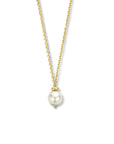 14K geelgoud collier parel 40 - 42 - 44 cm 4024813