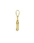 14K geelgoud hanger hart 4024859