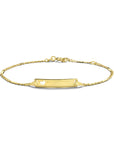 14K Geelgoud Graveerarmband Hart Plaat 5,0 mm 4025145