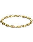 14K Geelgoud Armband Koffieboon 5,8 Mm 18 Cm 4025120