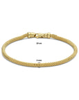 14K Geelgoud Armband Popcorn 3,0 Mm 19 Cm 4025154